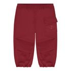 Baby Boys Red Logo Trousers, 1, hi-res