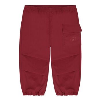 Baby Boys Red Logo Trousers