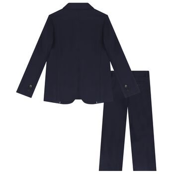 Boys Navy Blue Suit