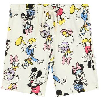 Girls Ivory Disney Shorts