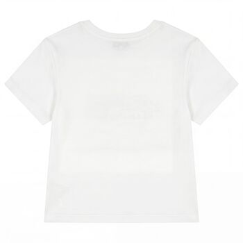 Boys White Logo T-Shirt