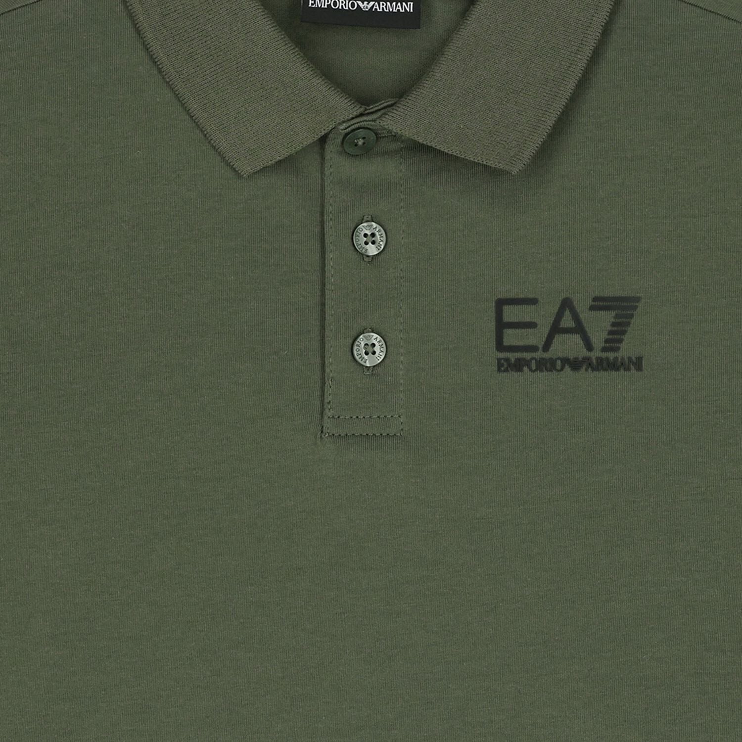 Boys Green Logo Polo Shirt, 8, hi-res