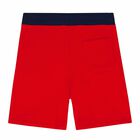 Boys Red Logo Shorts, 1, hi-res