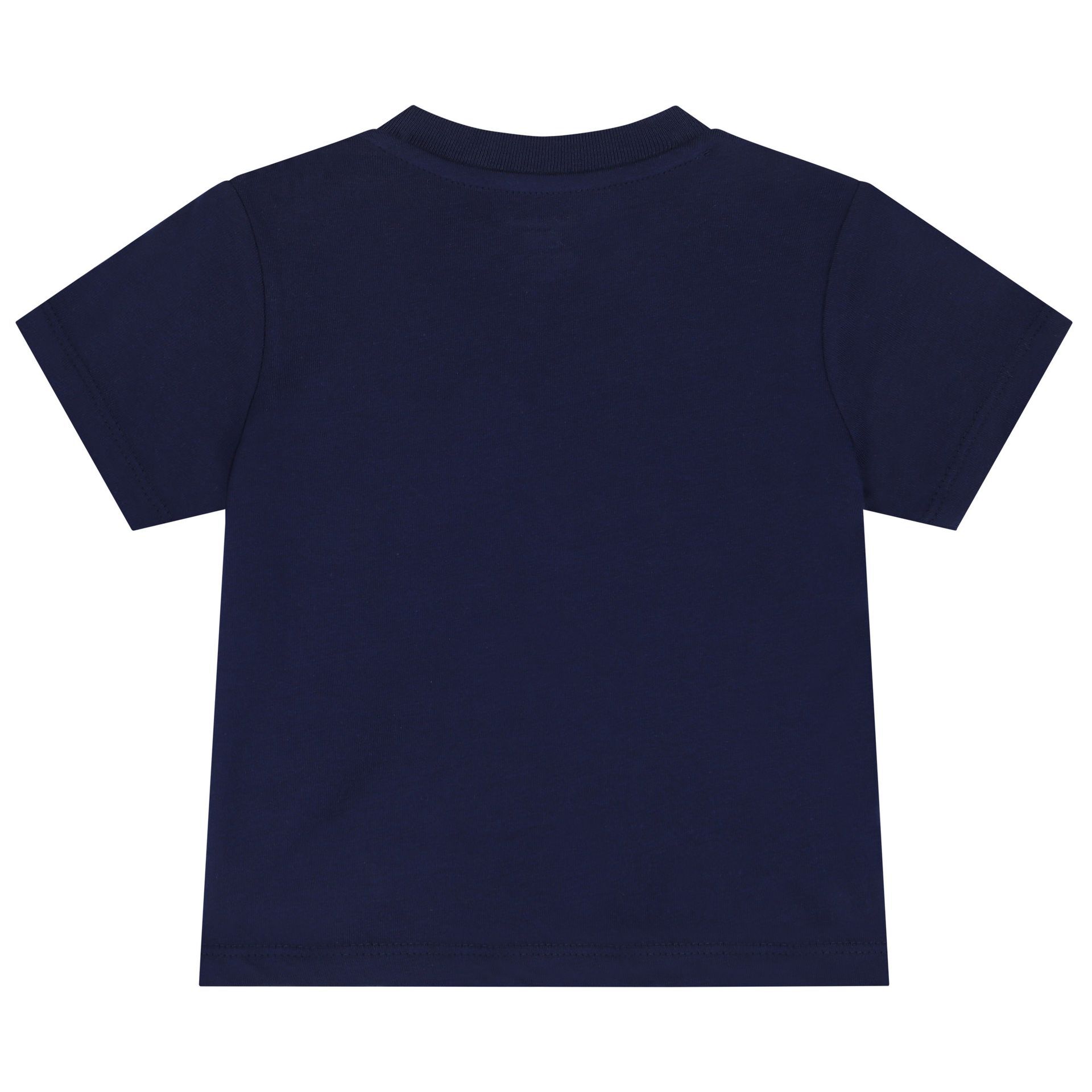 Navy blue polo bear shirt top