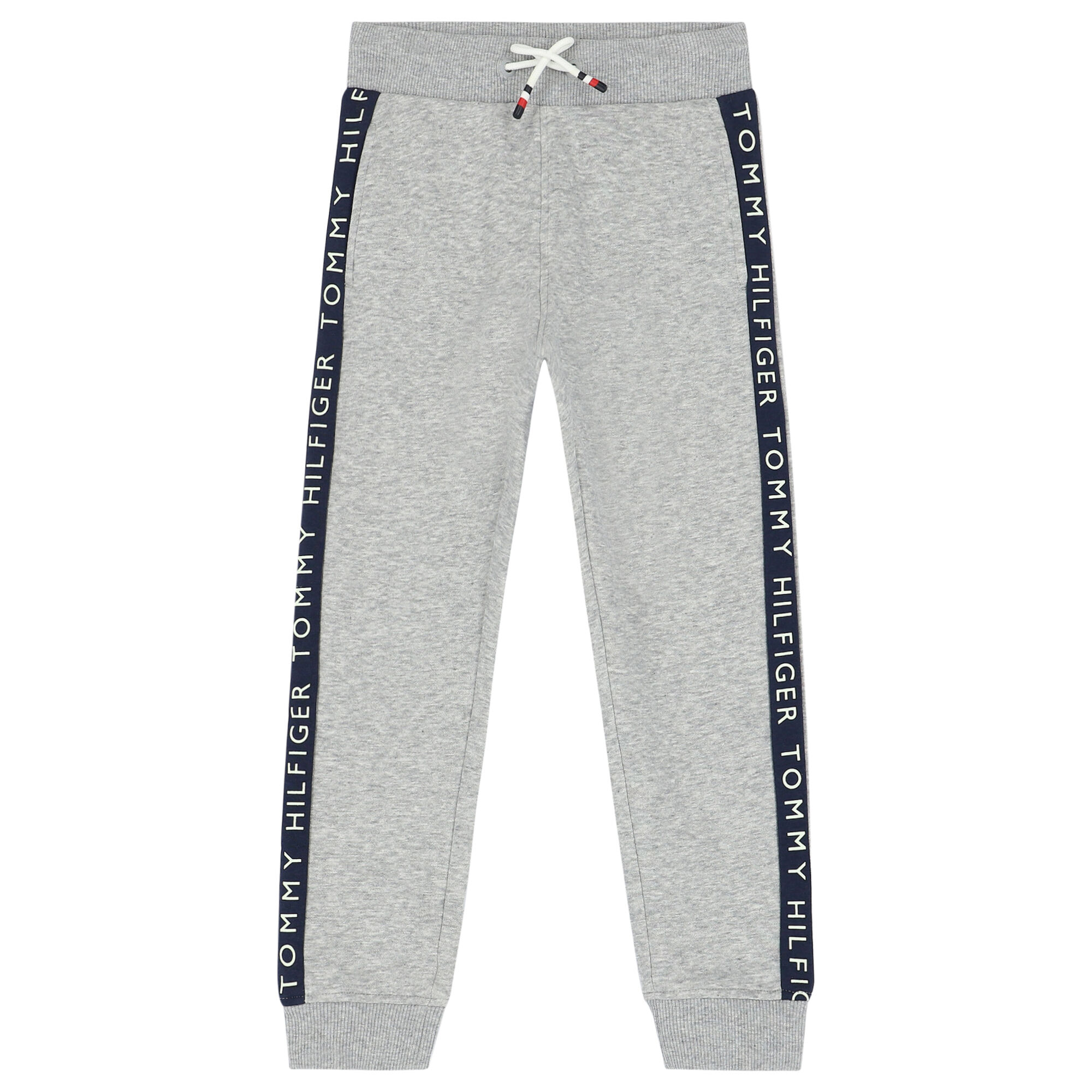 Tommy Hilfiger Boys Grey Logo Joggers Junior Couture