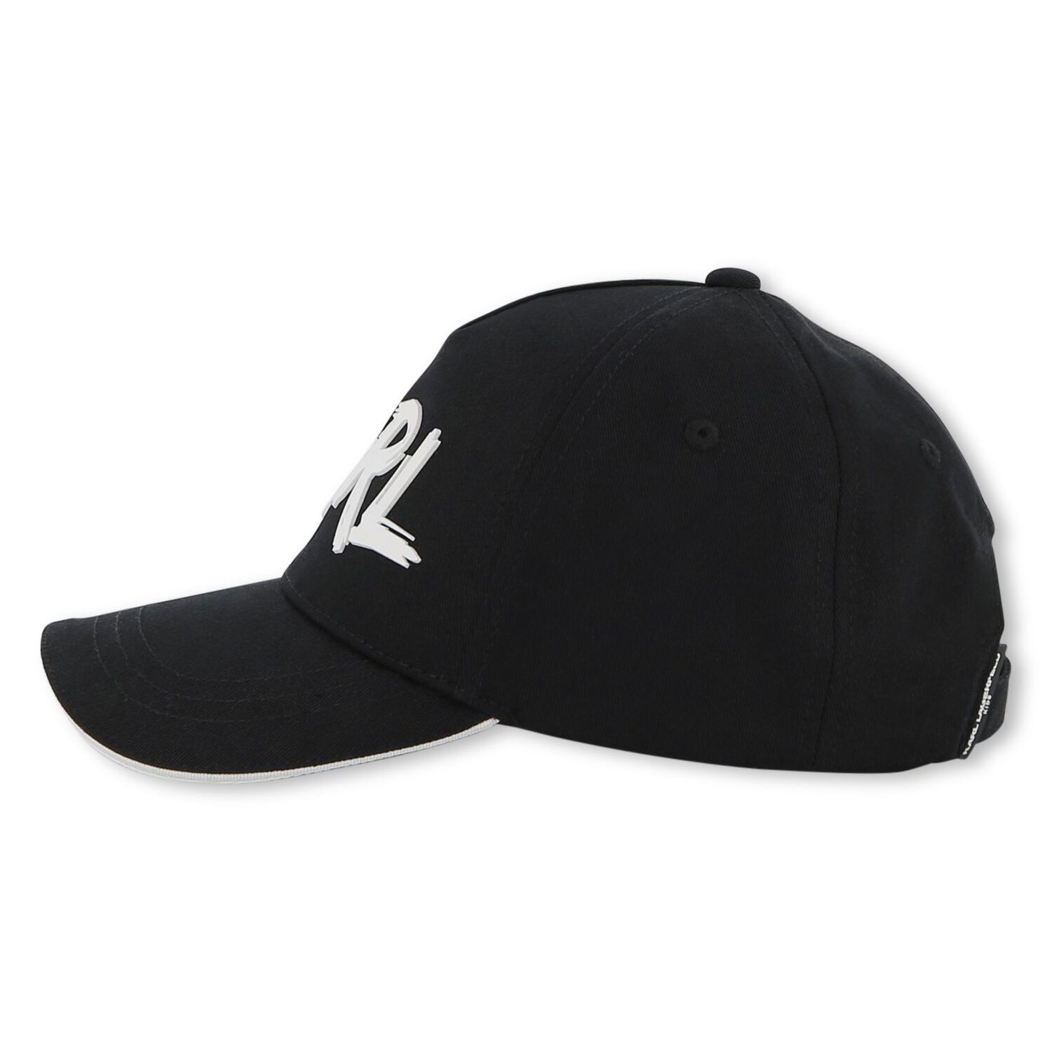 Boys Black Logo Cap, 1, hi-res