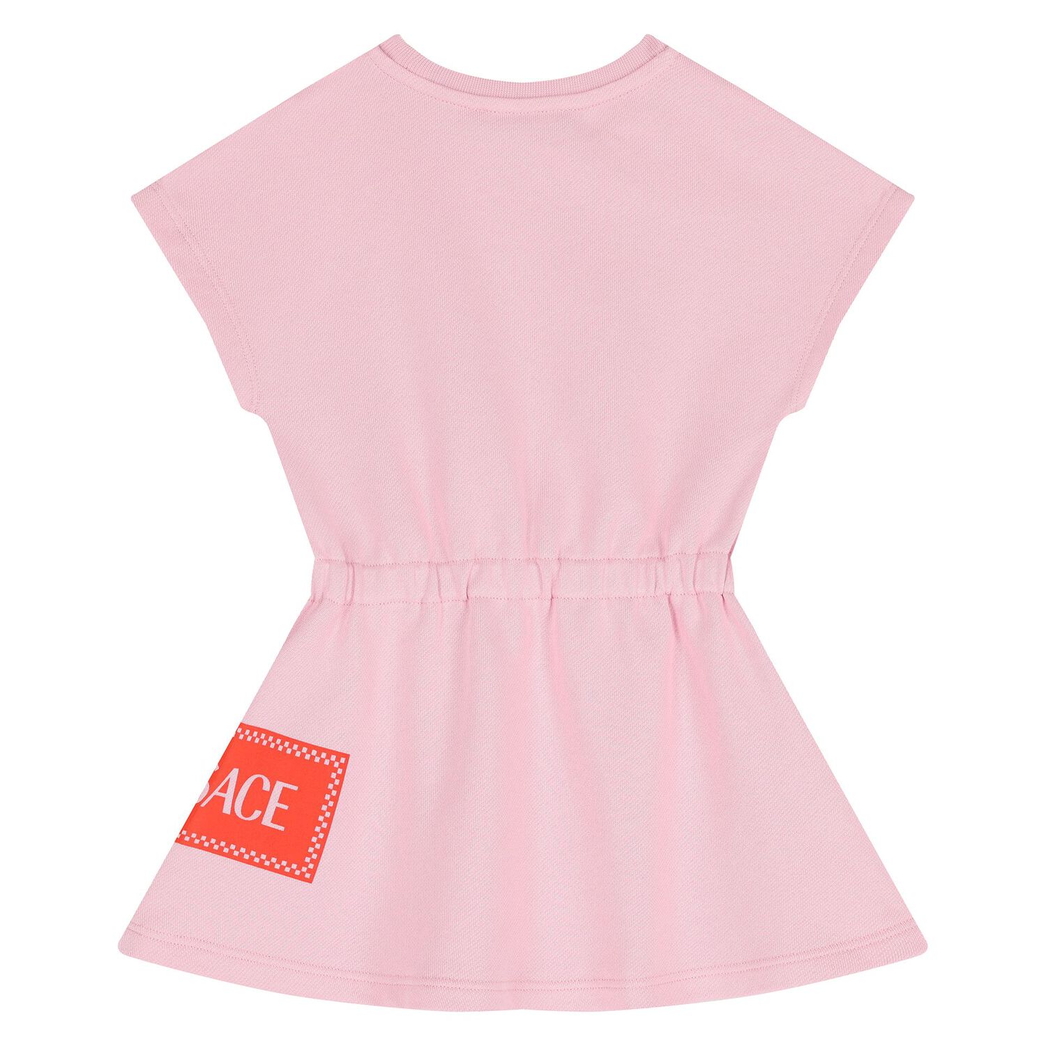 Younger Girls Pink Logo Dress, 1, hi-res image number null