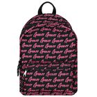 Girls Black & Pink Logo Backpack, 2, hi-res