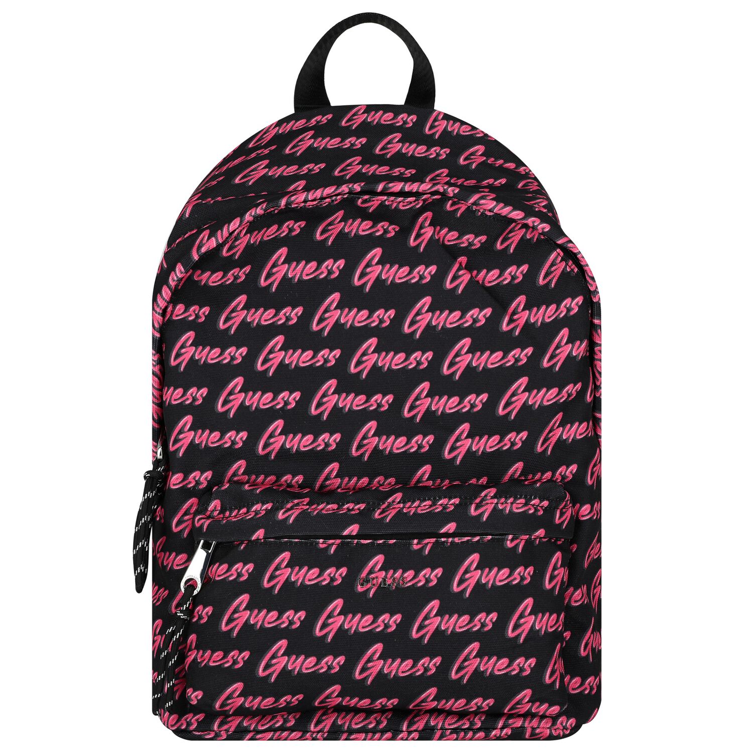 Girls Black & Pink Logo Backpack, 2, hi-res image number null