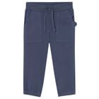 Younger Boys Blue Teddy Bear Joggers, 1, hi-res