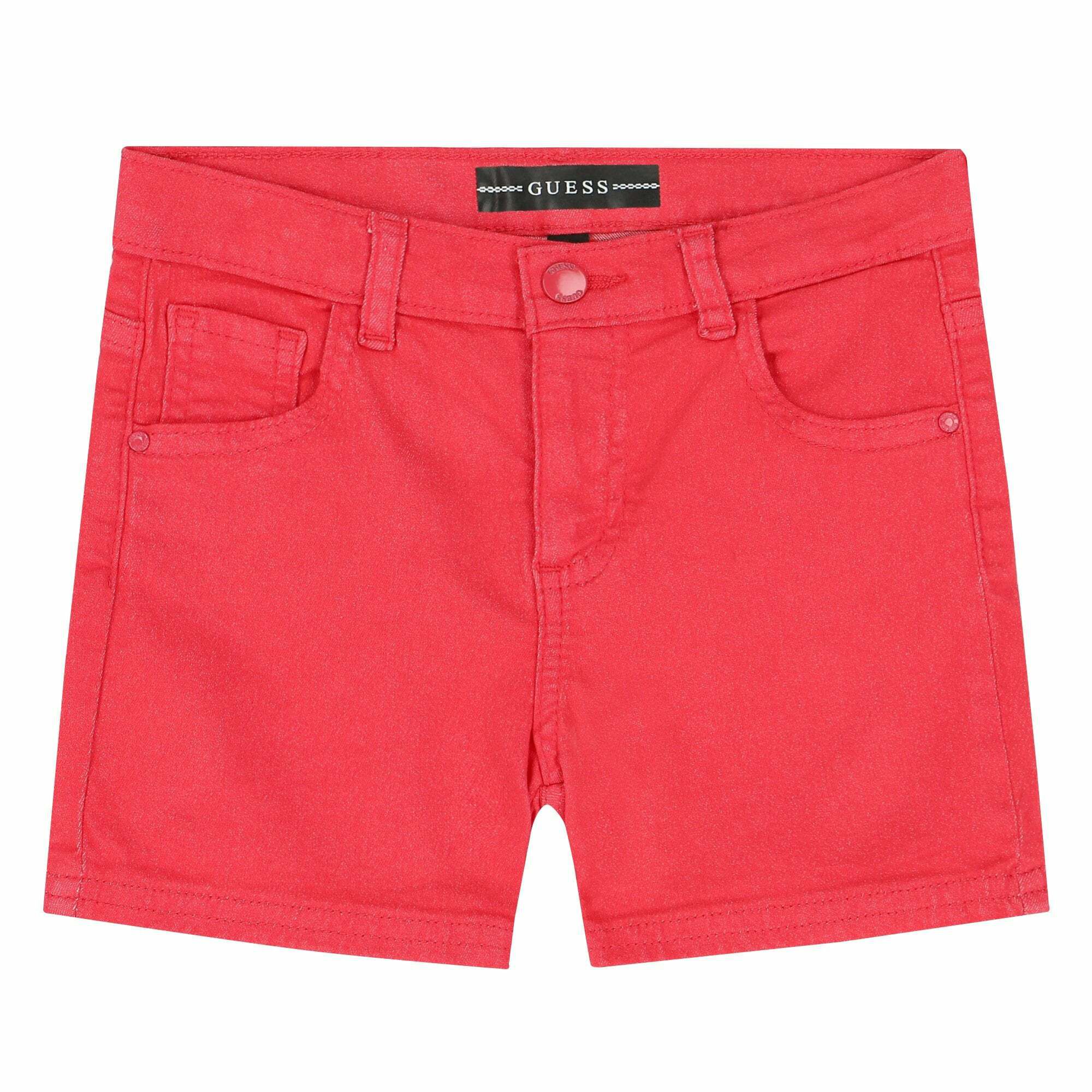 Guess Girls Pink Denim Shorts Junior Couture Australia