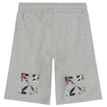 Grey Logo Shorts