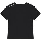 Boys Black Ikonik T-Shirt, 1, hi-res