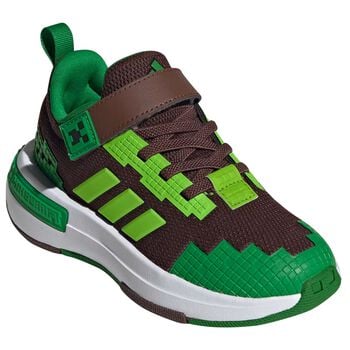 Boys Brown & Green Minecraft Pro Trainers
