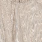 Girls Gold Plissé Skirt Set, 1, hi-res