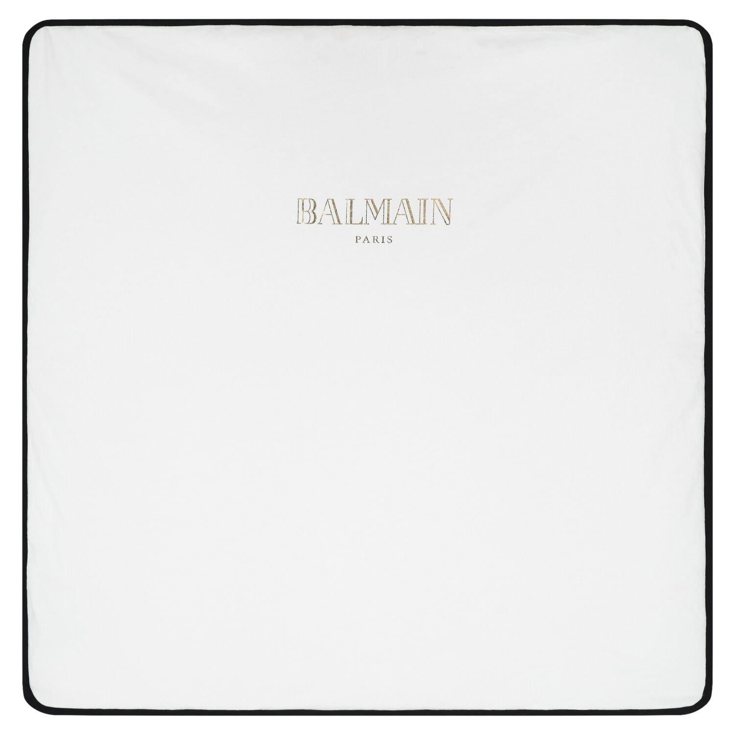 White Logo Baby Blanket, 1, hi-res