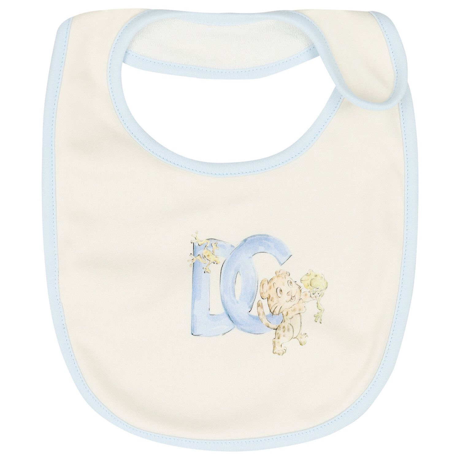 Baby Boys Ivory & Blue Leopard Babygrow Gift Set, 1, hi-res