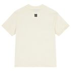 Boys Ivory Logo T-Shirt, 1, hi-res