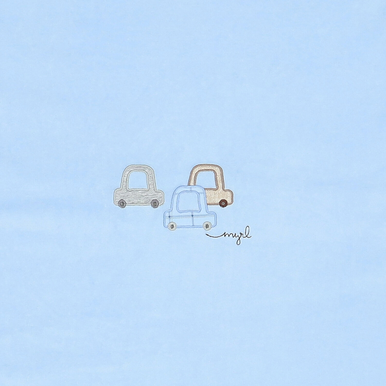 بطانية باللون الأزرق والرمادي للأولاد, 1, hi-res