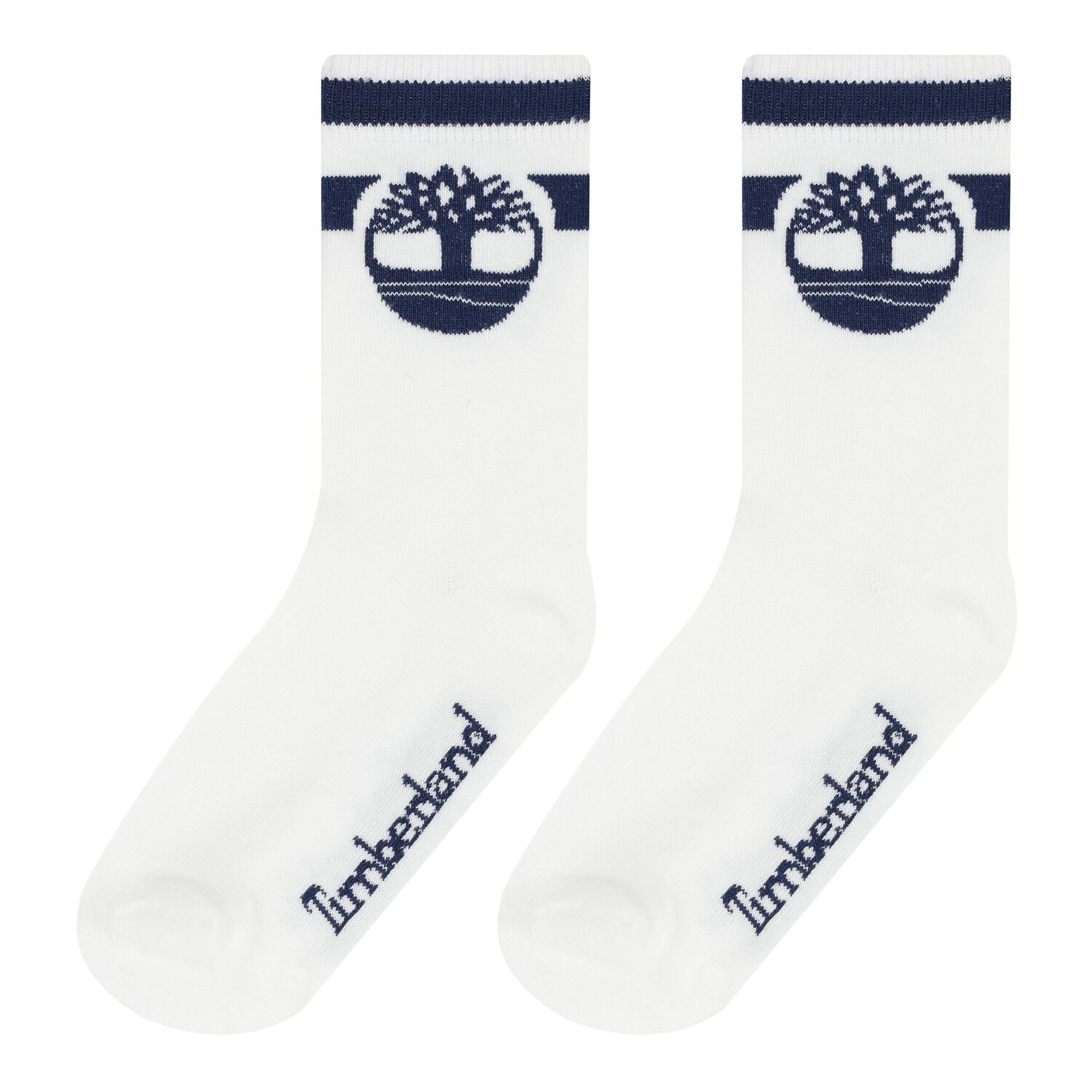Baby Boys White Logo Socks ( 3 Pack ), 1, hi-res image number null