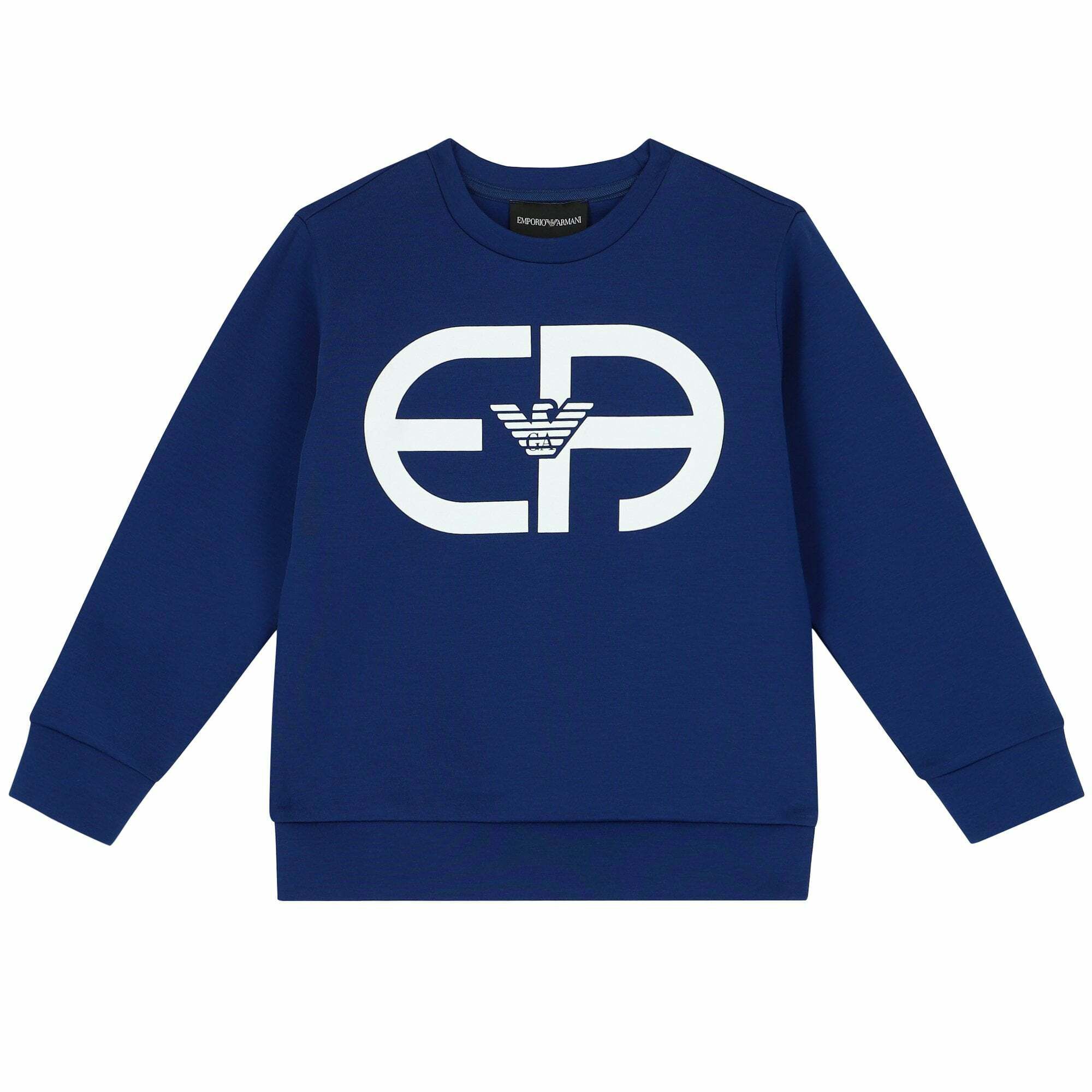 Boys armani sweatshirt cheap