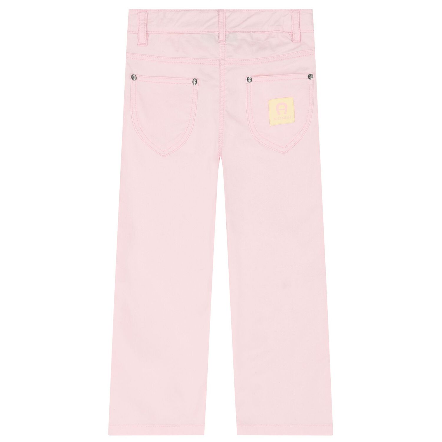 Girls Pink Logo Trousers, 1, hi-res