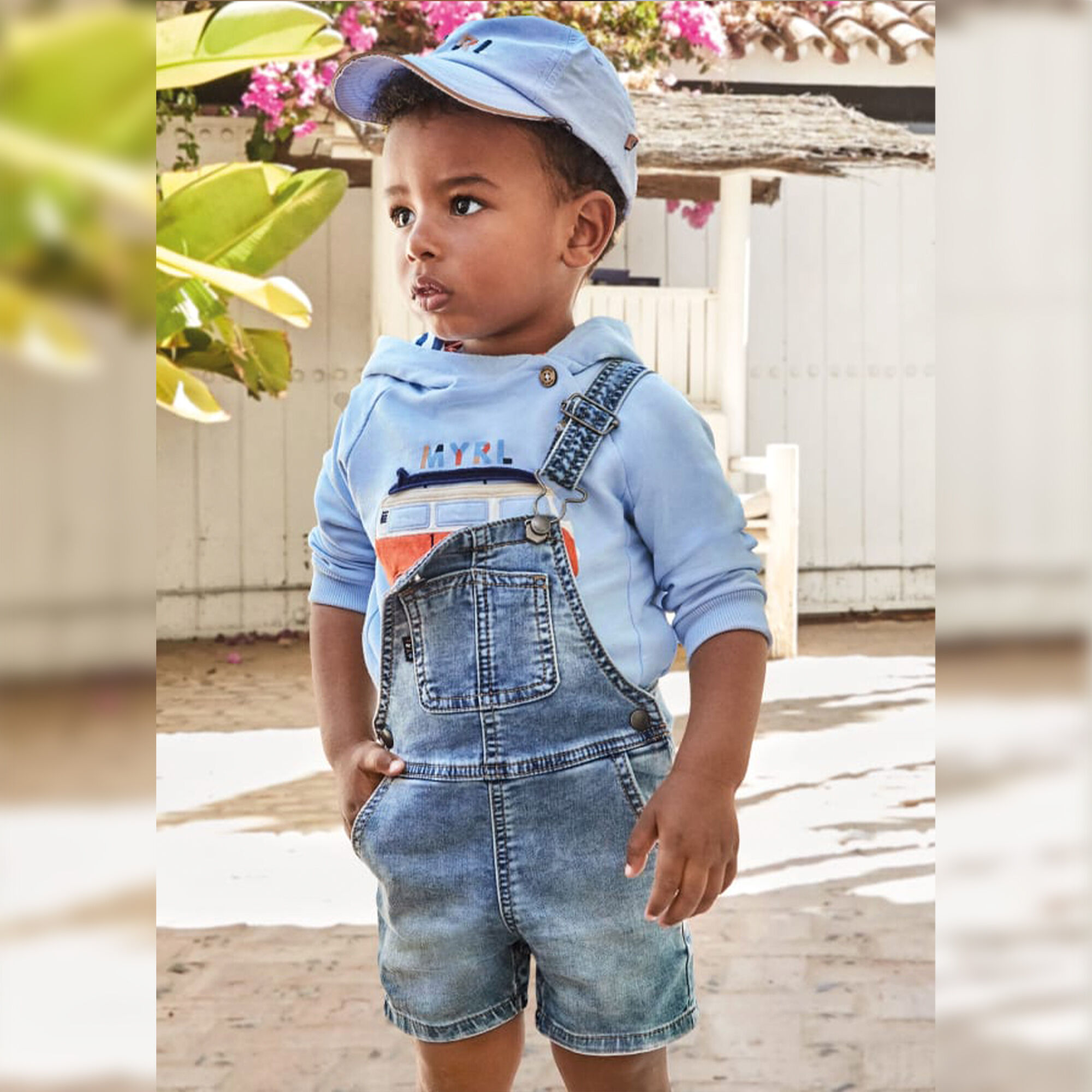 Boys blue jean overalls online