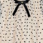 Girls Beige & Black Ivy Tulle Ivy Dress, 1, hi-res
