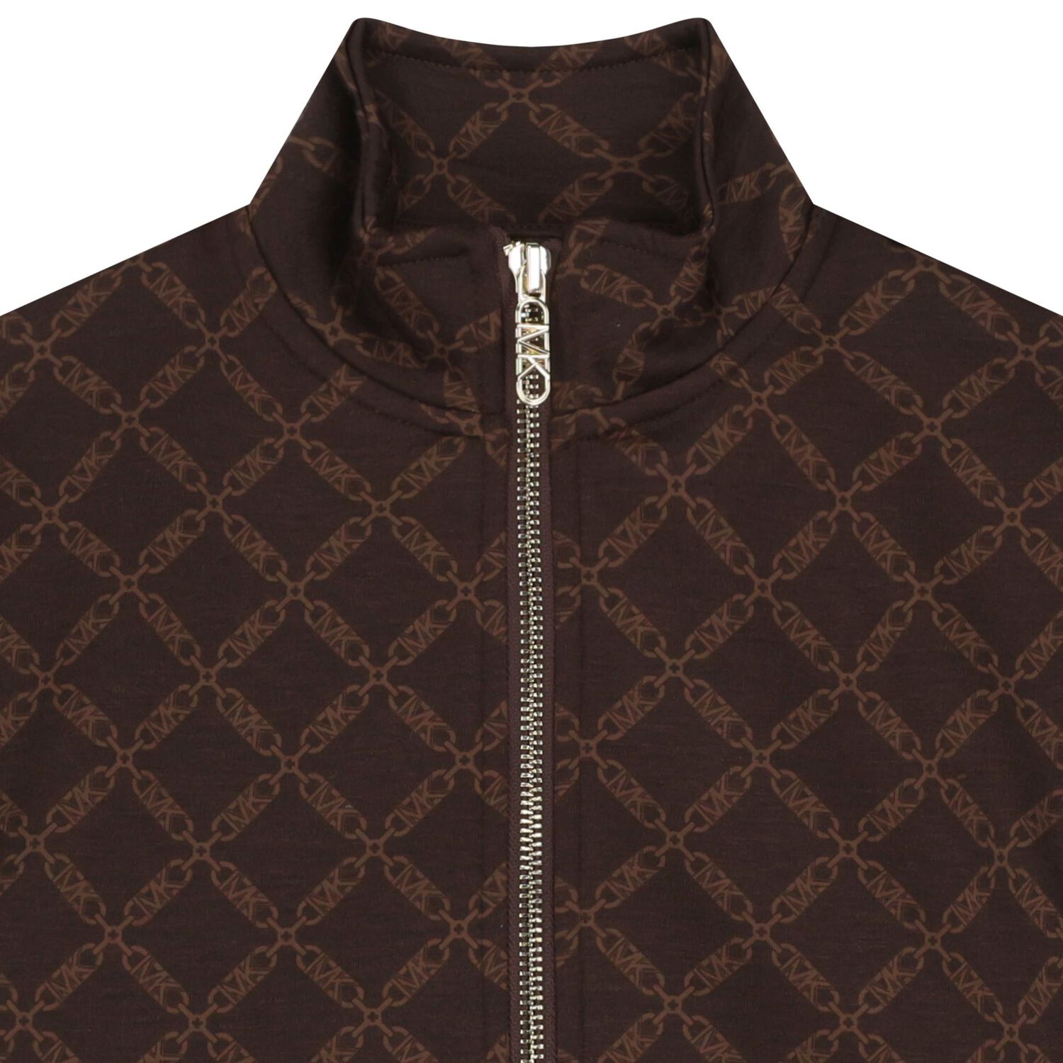 Girls Brown Logo Cardigan, 1, hi-res
