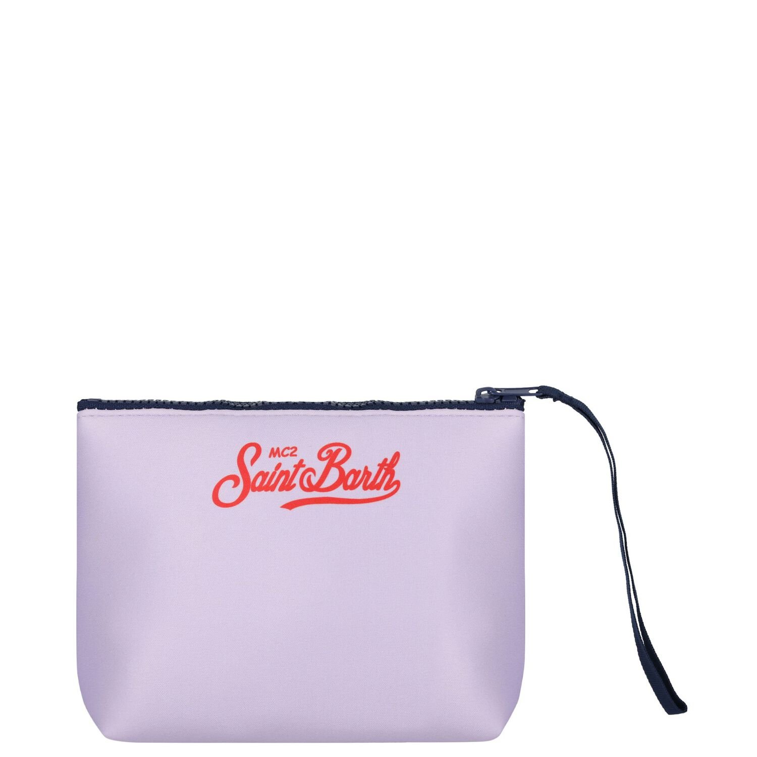 Girls Purple Logo Pouch, 1, hi-res