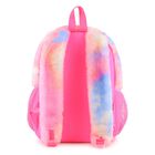 Girls Fluffy Pink Faux Fur Backpack, 1, hi-res
