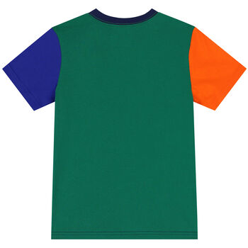 Boys Multi-Coloured Logo T-Shirt