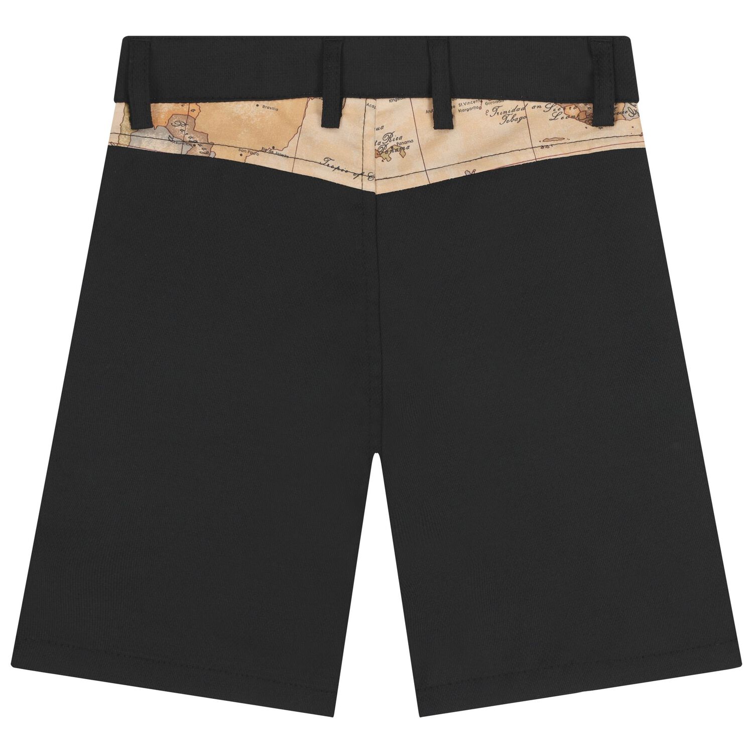 Boys Black Logo Shorts, 2, hi-res