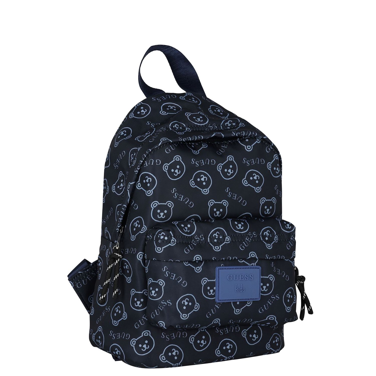 Boys Navy Blue Logo Backpack, 1, hi-res image number null