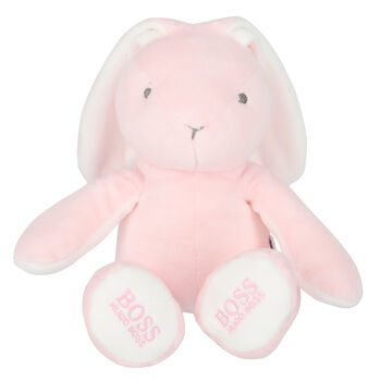Baby Girls Pale Pink Bunny Toy