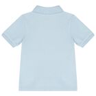 طقم أولاد شورت باللون الأبيض والأزرق, 1, hi-res