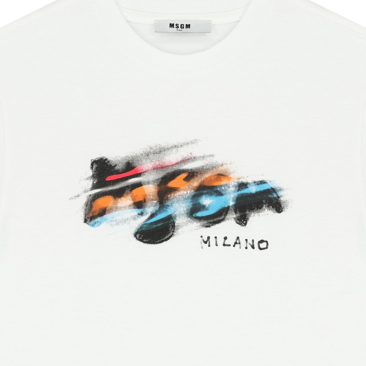 Boys White Logo T-Shirt, 1, hi-res