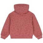 Girls White & Pink Printed Tracksuit ( 3 Piece ), 2, hi-res