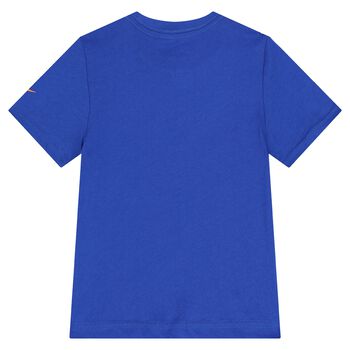 Younger Boys Blue Logo T-Shirt
