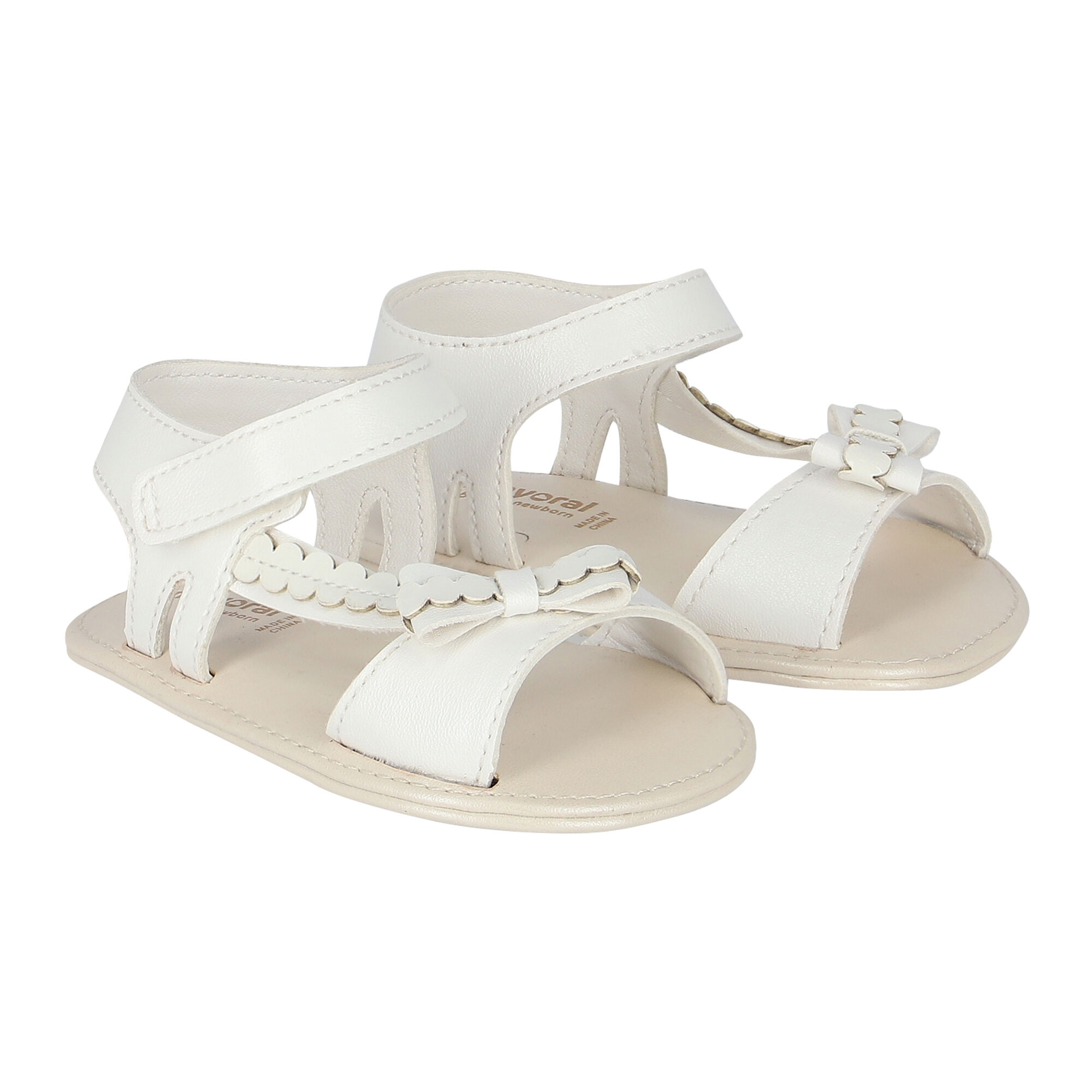 Infant girls on sale white sandals