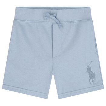 Boys Blue Logo Shorts