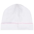 Baby Girls White & Pink Teddy Bear Time Babygrow Set, 1, hi-res