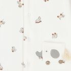 White & Grey Babygrows ( 2-Pack ), 1, hi-res