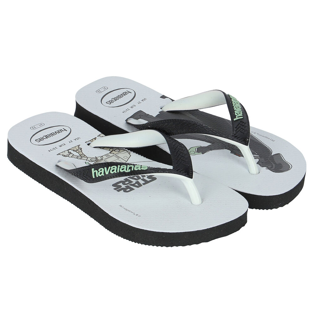 uitlijning grote Oceaan kalf Havaianas Boys White Star Wars Flip Flops | Junior Couture USA