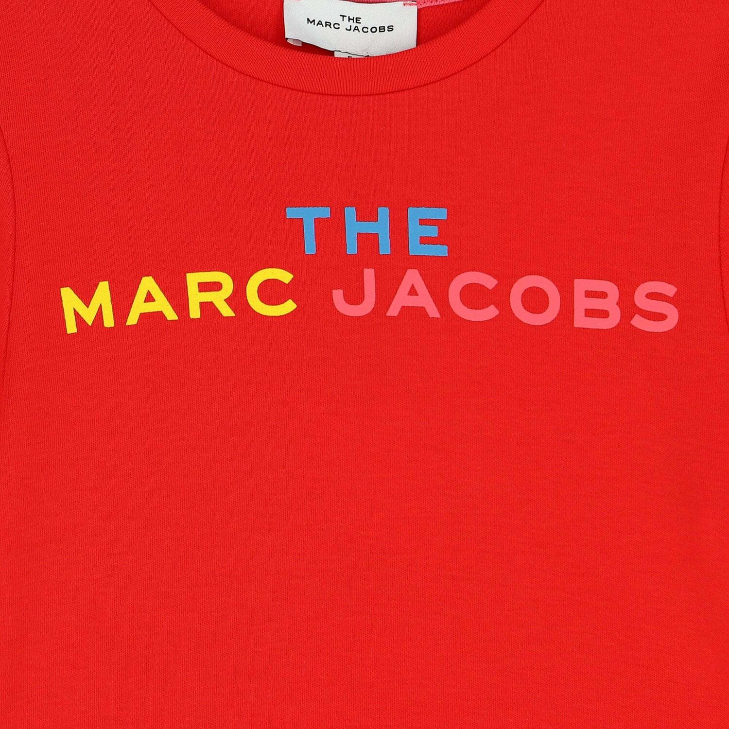 Girls Red Logo Dress, 1, hi-res image number null