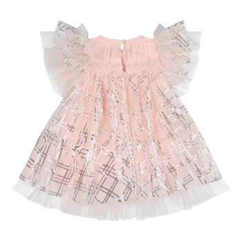 Baby Girls Pink Ruffle Tulle Marlowe Dress