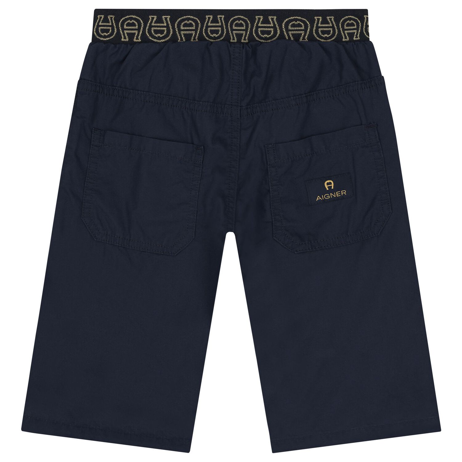 Boys Navy Blue Logo Shorts, 2, hi-res image number null