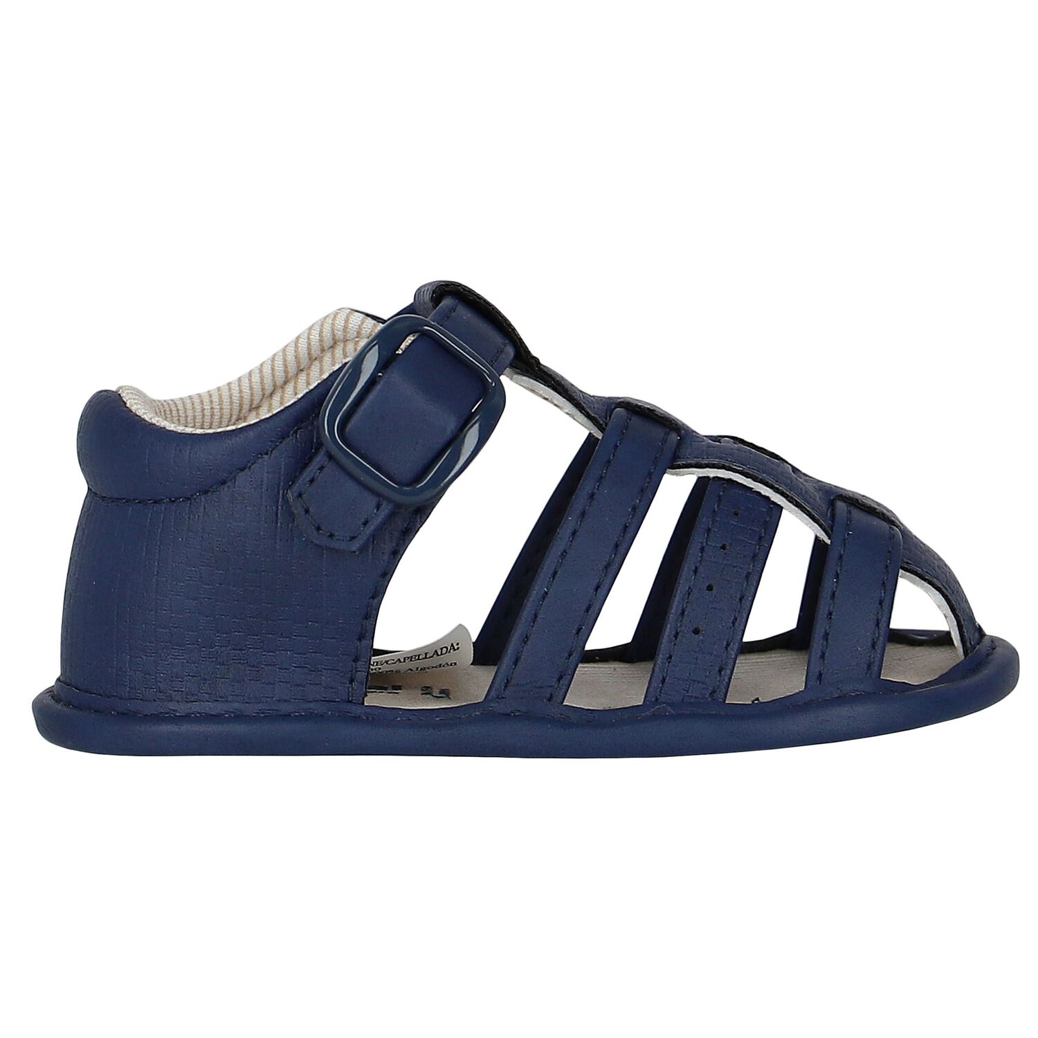Baby Boys Navy Blue Sandals, 2, hi-res image number null