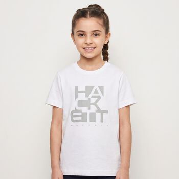 Boys White Logo T-Shirt