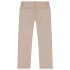 Boys Beige Trousers, 1, hi-res